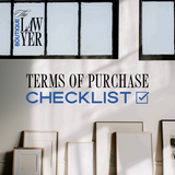 Terms of Purchase Checklist