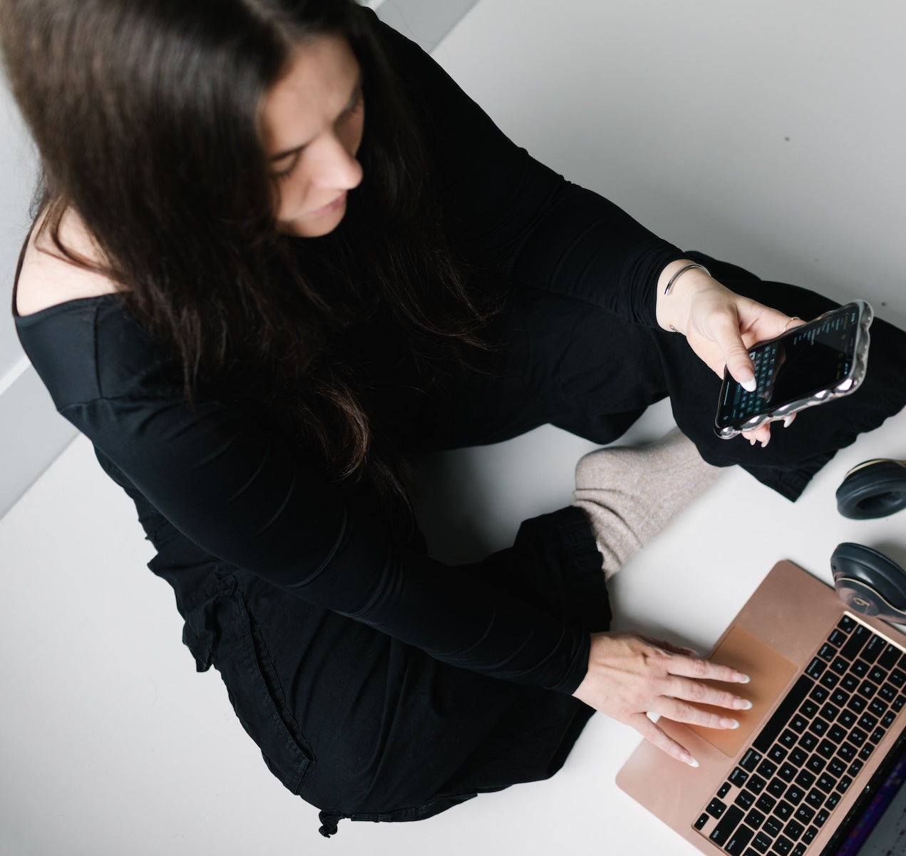 Business owner reviewing a contract with AI clause language