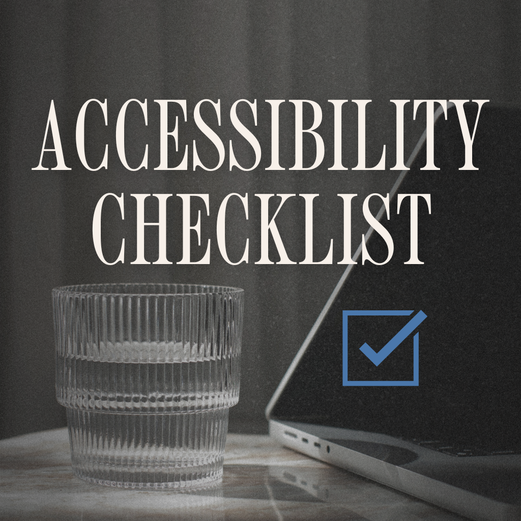 Accessibility Checklist