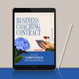 Business Coaching Contract Template