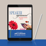 Speaker Agreement (for Organizers/Hosts)