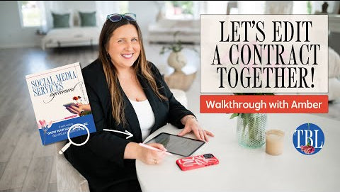 video thumbnail sharing how to edit a contract from the boutique lawyer after buying your specific contract template, agreement, or terms and conditions